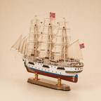 Christian Radich Wooden Ship Model – Premium 52 cm - Ocean Relic Studio