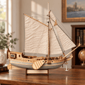 Dutch Royal Yacht Wooden Ship Model Kit – Classic 30 cm - Ocean Relic Studio