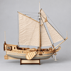 Dutch Royal Yacht Wooden Ship Model Kit – Classic 30 cm - Ocean Relic Studio