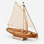 Flattle Wooden Ship Model Kit – Classic 20 cm - Ocean Relic Studio