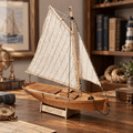 Flattle Wooden Ship Model Kit – Classic 20 cm - Ocean Relic Studio