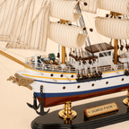 Gorch Fock Wooden Ship Model – Premium 52 cm - Ocean Relic Studio
