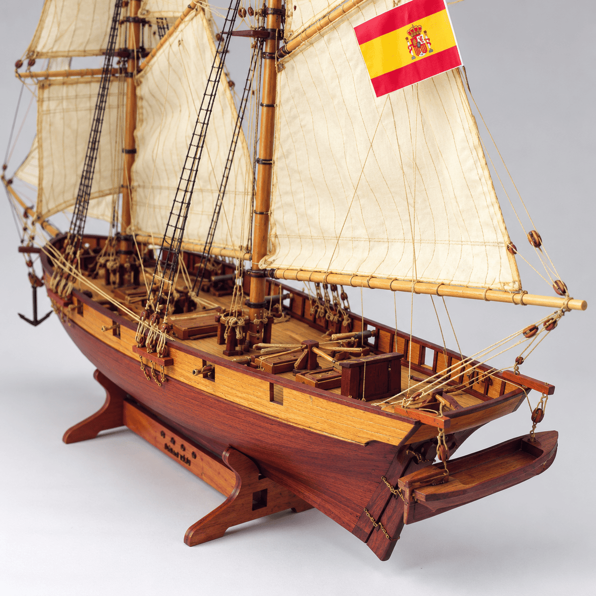 Halcon Wooden Ship Model Kit – 1:48 Scale - Ocean Relic Studio