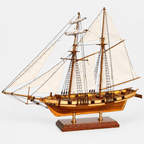 Harvey 1847 Wooden Ship Model Kit – Premium 47 cm - Ocean Relic Studio