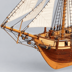 Harvey 1847 Wooden Ship Model Kit – Premium 47 cm - Ocean Relic Studio