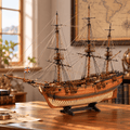HMS Druid Wooden Ship Model Kit – 1:50 Scale - Ocean Relic Studio