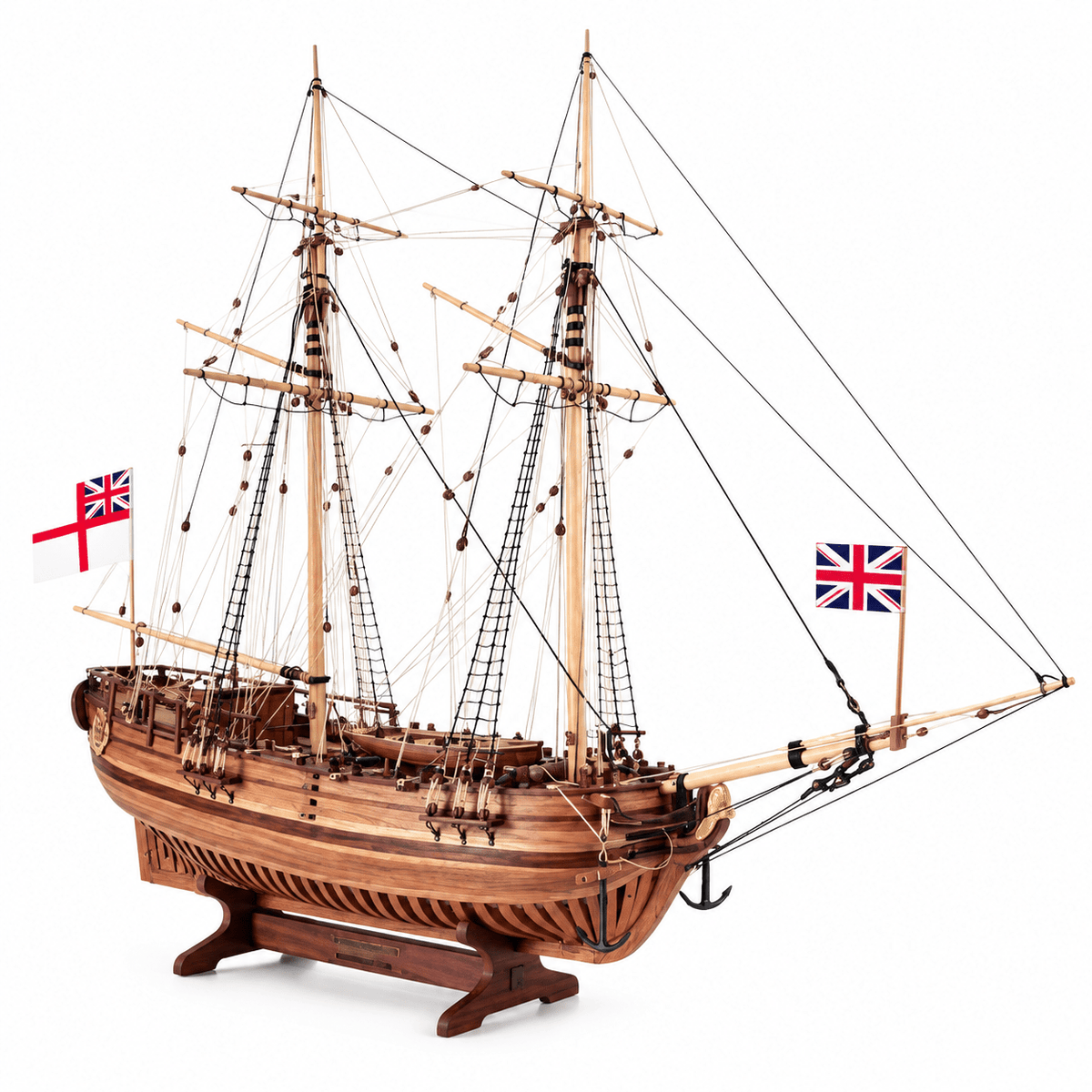 HMS Halifax Wooden Ship Model Kit – 1:50 Scale - Ocean Relic Studio