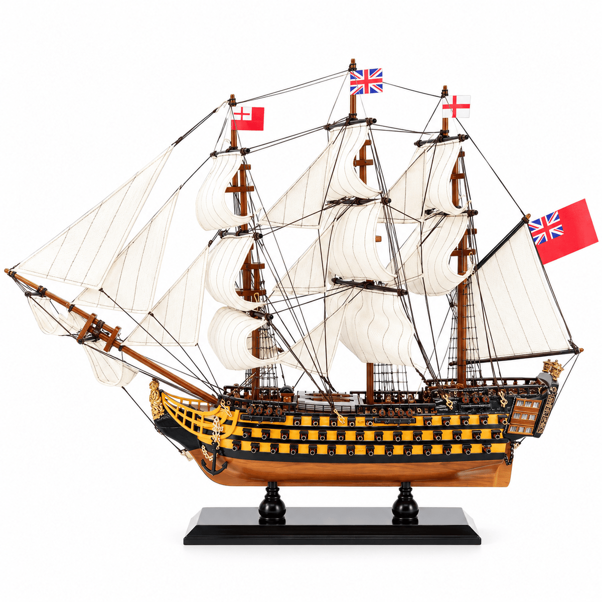 HMS Victory Wooden Ship Model – Premium 60 cm - Ocean Relic Studio