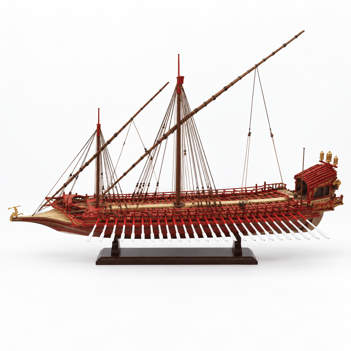 La Real Spanish Royal Galley Wooden Model Kit – Deluxe 106 cm - Ocean Relic Studio