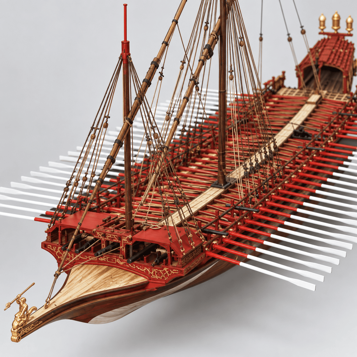 La Real Spanish Royal Galley Wooden Model Kit – Deluxe 106 cm - Ocean Relic Studio