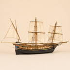 La Seine Wooden Ship Model Kit – 1:72 Scale Genoese Pinque - Ocean Relic Studio- Handcrafted Wooden Ship Model