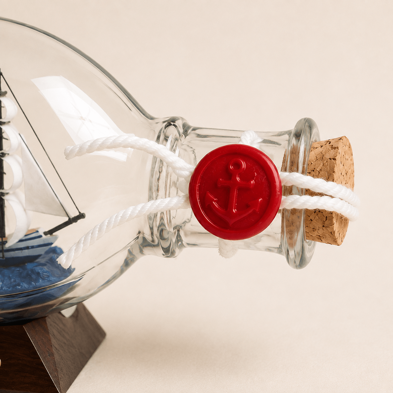 Liberty Ship in a Bottle – Classic Sailing Ship Nautical Decor - Ocean Relic Studio- Handcrafted Wooden Ship Model
