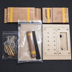 Lily Tall Ship Double-Deck Scene Wooden Model Kit – 1:48 Scale Gun Deck Diorama - Ocean Relic Studio- Handcrafted Wooden Ship Model