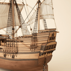 Mayflower 1620 Wooden Ship Model Kit – 1:48 Scale Handcrafted Sailing Ship - Ocean Relic Studio- Handcrafted Wooden Ship Model