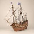 Mayflower 1620 Wooden Ship Model Kit – 1:48 Scale Handcrafted Sailing Ship - Ocean Relic Studio- Handcrafted Wooden Ship Model