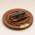 Oneida 32-Pound Naval Cannon Turret Wooden Model Kit – 1:50 Scale Gun Platform - Ocean Relic Studio- Handcrafted Wooden Ship Model