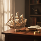 Queen Anne's Revenge Model Kit — 290-Piece Wooden Ship Puzzle