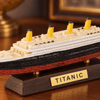 RMS Titanic Resin Ship Model with Display Stand – Classic 16 cm - Ocean Relic Studio