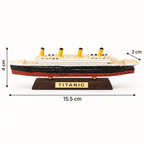RMS Titanic Resin Ship Model with Display Stand – Classic 16 cm - Ocean Relic Studio