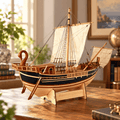 Roman Corbita Wooden Ship Model Kit – 1:50 Scale - Ocean Relic Studio