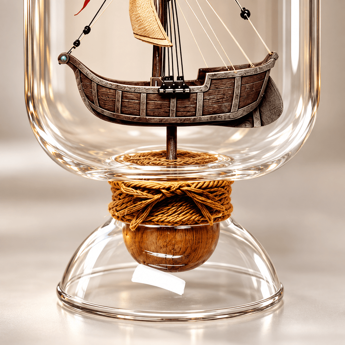 ボトル入り帆船 - クラシックミニチュア 16 cm – Ocean Relic Studio