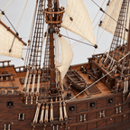 San Francisco 1607 Wooden Ship Model Kit – Premium 66 cm - Ocean Relic Studio