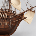 San Francisco 1607 Wooden Ship Model Kit – Premium 66 cm - Ocean Relic Studio