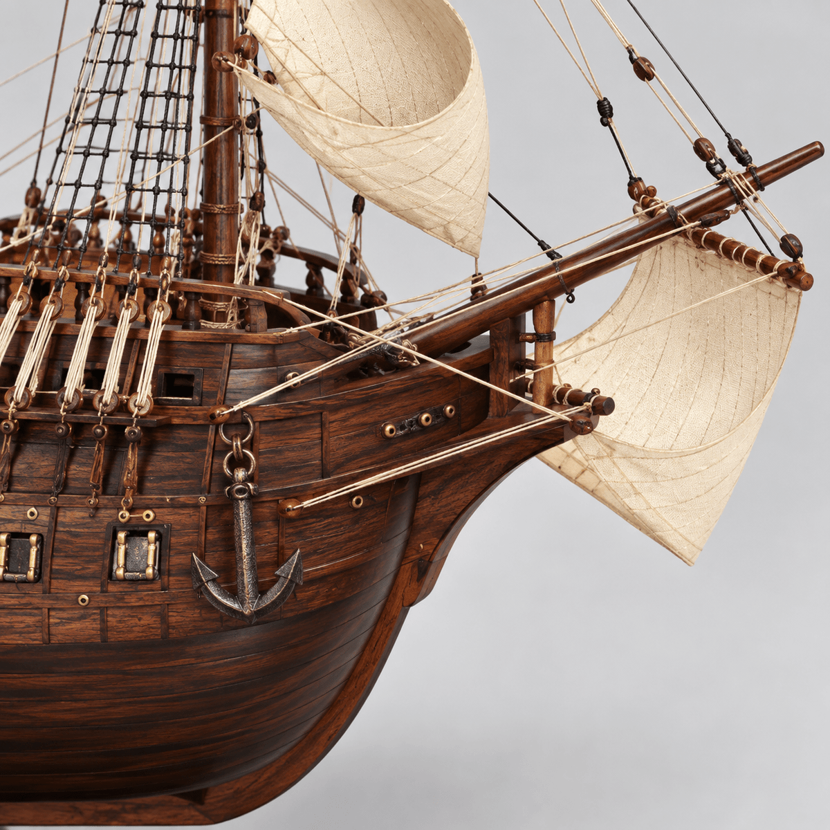 San Francisco 1607 Wooden Ship Model Kit – Premium 66 cm - Ocean Relic Studio
