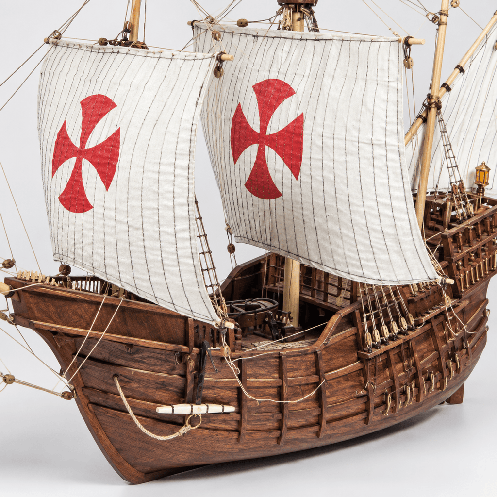 Santa Maria 1492 Wooden Ship Model Kit – Deluxe 76 cm - Ocean Relic Studio