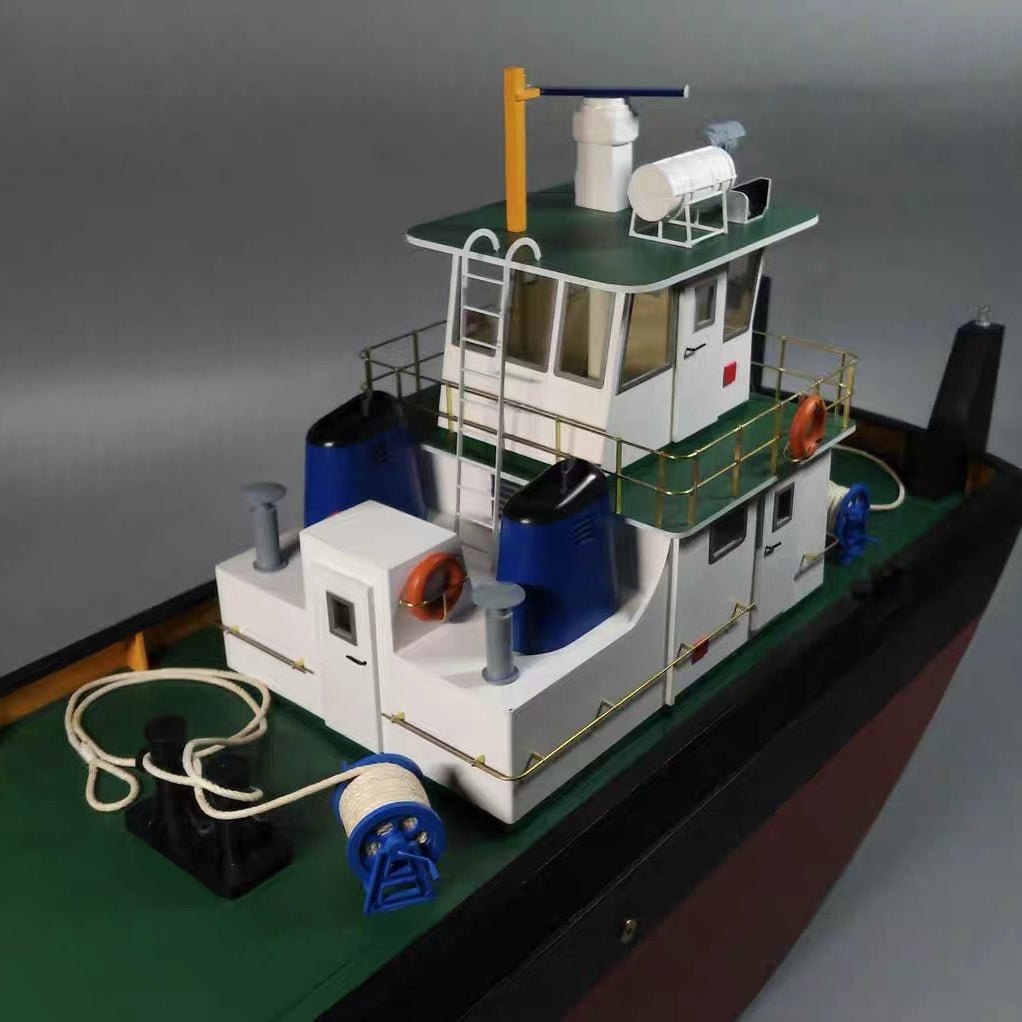 Springer Pusher Tug Wooden Ship Model Kit – 1:35 Scale - Ocean Relic Studio