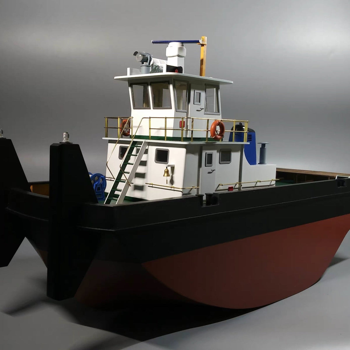 Springer Pusher Tug Wooden Ship Model Kit – 1:35 Scale - Ocean Relic Studio