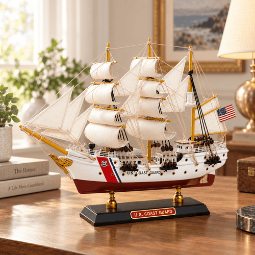 クラシック 33 cm アメリカ沿岸警備隊 木製船舶模型 – Ocean Relic Studio
