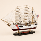 USCGC Eagle Wooden Ship Model – Premium 52 cm - Ocean Relic Studio