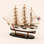 USCGC Eagle Wooden Ship Model – Premium 52 cm - Ocean Relic Studio