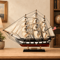 USS Constitution Wooden Ship Model – Premium 60 cm - Ocean Relic Studio