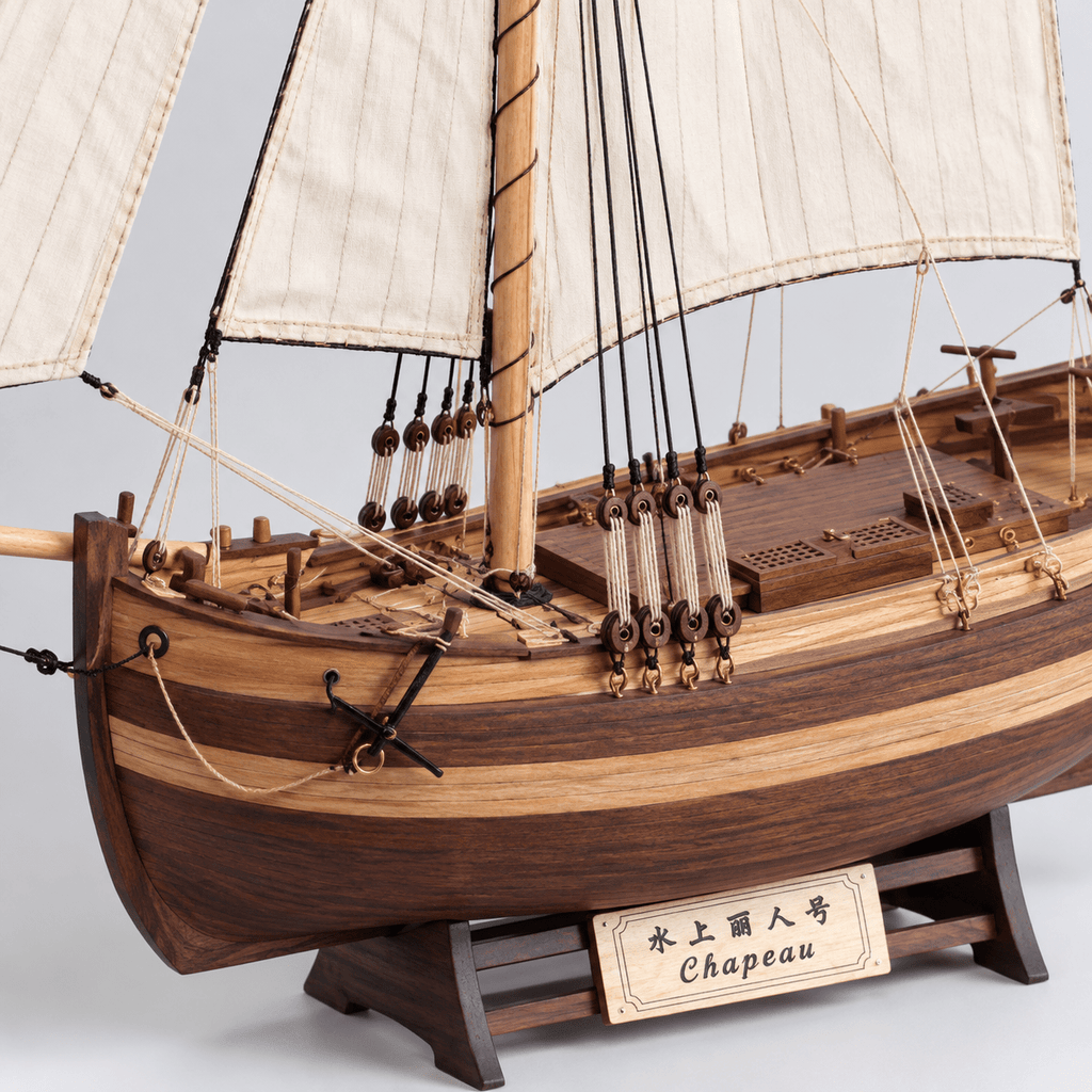 Water Merchant Wooden Ship Model Kit – 1:50 Scale - Ocean Relic Studio
