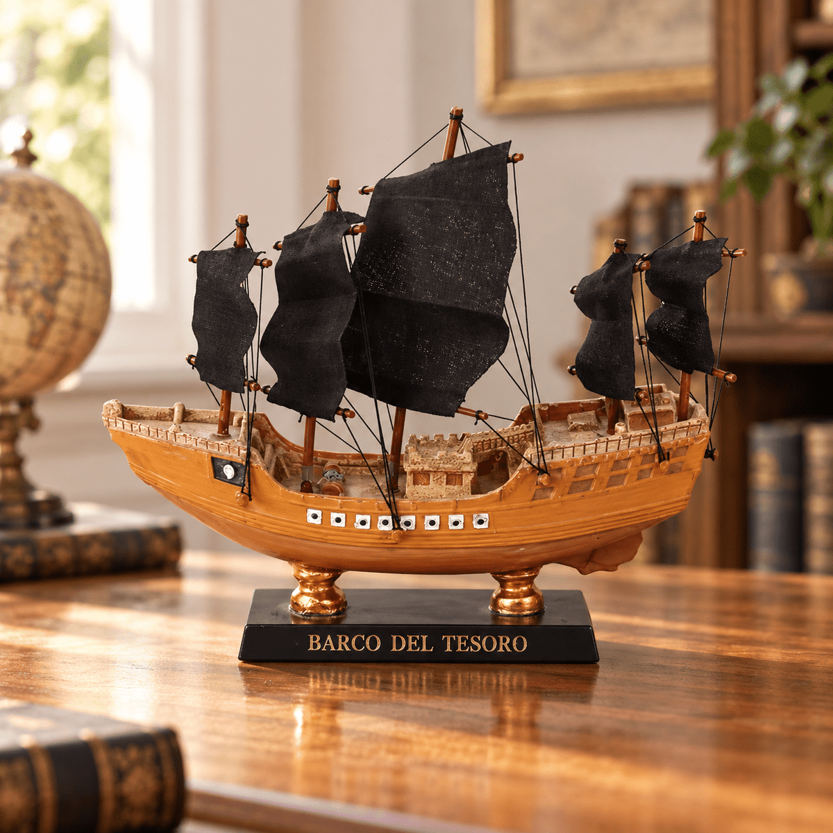 Zheng He Treasure Ship Resin Model – Chinese Admiral Flagship - Ocean Relic Studio